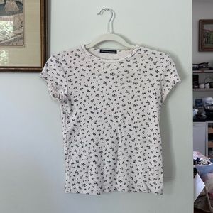 Brandy Melville Floral Hailie Top